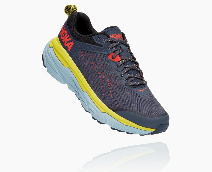 Tenis Trail Hoka One One Masculino Azuis - Challenger Atr 6 - 069-YEQVXO